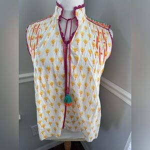 Ivy Jane Top with carrots embroidered